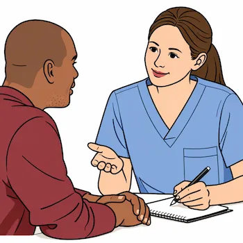 Communication — reasonable adjustments — illustrated style